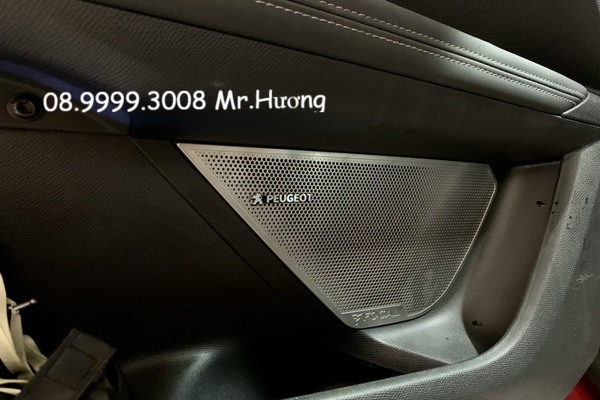 Ốp màng loa focal xe Peugeot 3008 & 5008 - Crom