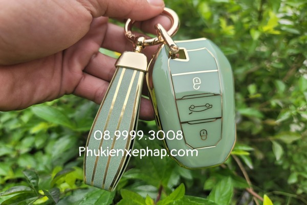 ốp khoá nhựa dẽo tpu peugeot new