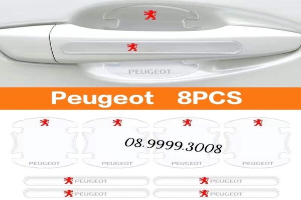 Lót hõm cửa và tay nắm nhựa dẽo Peugeot