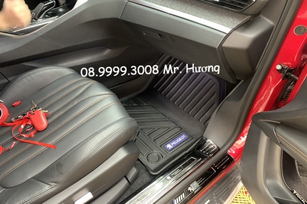  Thảm sàn nhựa Peugeot 2008 TPV cao cấp