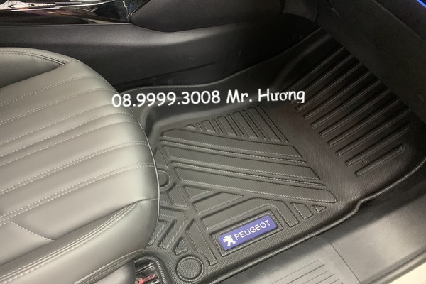  Thảm sàn nhựa Peugeot 2008 TPV cao cấp