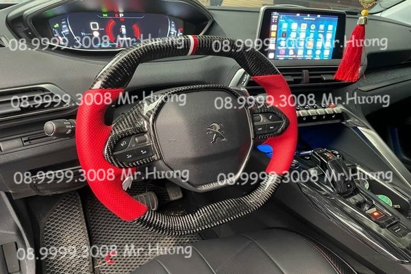 Vô lăng carbon fiber Peugeot 2008