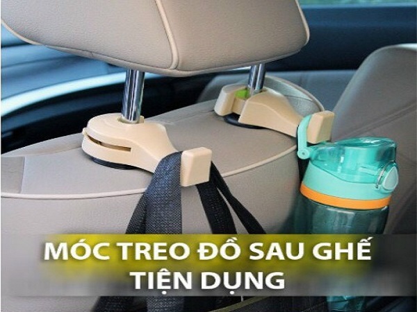 Móc treo đồ sau ghế ô tô